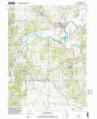 Gosport Indiana Historical topographic map, 1:24000 scale, 7.5 X 7.5 Minute, Year 1998