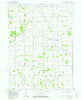 Grass Creek Indiana Historical topographic map, 1:24000 scale, 7.5 X 7.5 Minute, Year 1960
