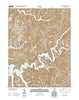 Greenbrier Indiana Historical topographic map, 1:24000 scale, 7.5 X 7.5 Minute, Year 2013