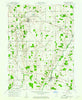 Greens Fork Indiana Historical topographic map, 1:24000 scale, 7.5 X 7.5 Minute, Year 1960