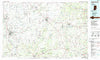 Greensburg Indiana Historical topographic map, 1:100000 scale, 30 X 60 Minute, Year 1986
