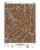 Guilford Indiana Historical topographic map, 1:24000 scale, 7.5 X 7.5 Minute, Year 2010