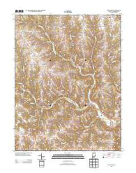 Guilford Indiana Historical topographic map, 1:24000 scale, 7.5 X 7.5 Minute, Year 2013