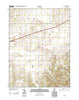 Hall Indiana Historical topographic map, 1:24000 scale, 7.5 X 7.5 Minute, Year 2013