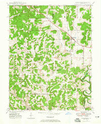 Hardinsburg Indiana Historical topographic map, 1:24000 scale, 7.5 X 7.5 Minute, Year 1947