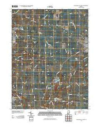 Hartford City West Indiana Historical topographic map, 1:24000 scale, 7.5 X 7.5 Minute, Year 2010