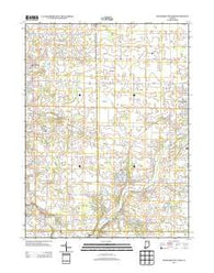 Hartford City West Indiana Historical topographic map, 1:24000 scale, 7.5 X 7.5 Minute, Year 2013