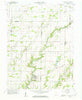Hartsville Indiana Historical topographic map, 1:24000 scale, 7.5 X 7.5 Minute, Year 1958