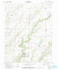 Hartsville Indiana Historical topographic map, 1:24000 scale, 7.5 X 7.5 Minute, Year 1958