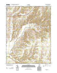Hayden Indiana Historical topographic map, 1:24000 scale, 7.5 X 7.5 Minute, Year 2013