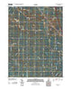 Hazelrigg Indiana Historical topographic map, 1:24000 scale, 7.5 X 7.5 Minute, Year 2010