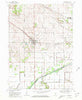 Hebron Indiana Historical topographic map, 1:24000 scale, 7.5 X 7.5 Minute, Year 1969