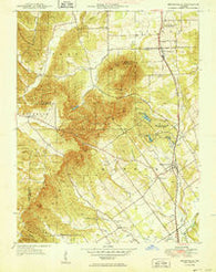 Henryville Indiana Historical topographic map, 1:24000 scale, 7.5 X 7.5 Minute, Year 1949