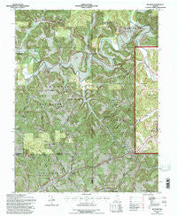 Hillham Indiana Historical topographic map, 1:24000 scale, 7.5 X 7.5 Minute, Year 1993