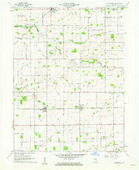 Hillisburg Indiana Historical topographic map, 1:24000 scale, 7.5 X 7.5 Minute, Year 1961
