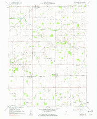 Hillisburg Indiana Historical topographic map, 1:24000 scale, 7.5 X 7.5 Minute, Year 1961