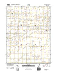 Hillisburg Indiana Historical topographic map, 1:24000 scale, 7.5 X 7.5 Minute, Year 2013