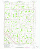 Hoagland Indiana Historical topographic map, 1:24000 scale, 7.5 X 7.5 Minute, Year 1961