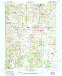 Holland Indiana Historical topographic map, 1:24000 scale, 7.5 X 7.5 Minute, Year 1961