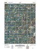 Hope Indiana Historical topographic map, 1:24000 scale, 7.5 X 7.5 Minute, Year 2010
