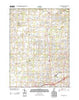 Huntertown Indiana Historical topographic map, 1:24000 scale, 7.5 X 7.5 Minute, Year 2013