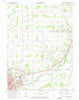 Huntington Indiana Historical topographic map, 1:24000 scale, 7.5 X 7.5 Minute, Year 1972