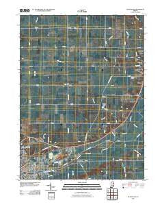 Huntington Indiana Historical topographic map, 1:24000 scale, 7.5 X 7.5 Minute, Year 2010