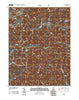 Huron Indiana Historical topographic map, 1:24000 scale, 7.5 X 7.5 Minute, Year 2011