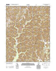 Indian Springs Indiana Historical topographic map, 1:24000 scale, 7.5 X 7.5 Minute, Year 2013