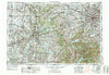 Indianapolis Indiana Historical topographic map, 1:250000 scale, 1 X 2 Degree, Year 1953