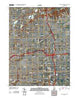 Indianapolis East Indiana Historical topographic map, 1:24000 scale, 7.5 X 7.5 Minute, Year 2010