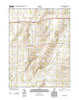 Jacksonburg Indiana Historical topographic map, 1:24000 scale, 7.5 X 7.5 Minute, Year 2013