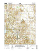 Jasonville Indiana Current topographic map, 1:24000 scale, 7.5 X 7.5 Minute, Year 2016
