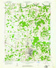 Jasper Indiana Historical topographic map, 1:24000 scale, 7.5 X 7.5 Minute, Year 1960