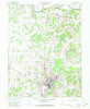 Jasper Indiana Historical topographic map, 1:24000 scale, 7.5 X 7.5 Minute, Year 1960