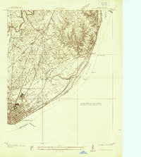 Jeffersonville Indiana Historical topographic map, 1:24000 scale, 7.5 X 7.5 Minute, Year 1937