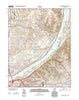 Jeffersonville Indiana Historical topographic map, 1:24000 scale, 7.5 X 7.5 Minute, Year 2013