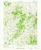 Kasson Indiana Historical topographic map, 1:24000 scale, 7.5 X 7.5 Minute, Year 1961
