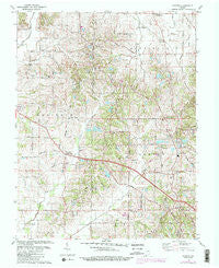 Kasson Indiana Historical topographic map, 1:24000 scale, 7.5 X 7.5 Minute, Year 1981