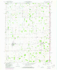 Kempton Indiana Historical topographic map, 1:24000 scale, 7.5 X 7.5 Minute, Year 1960