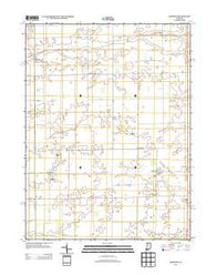 Kempton Indiana Historical topographic map, 1:24000 scale, 7.5 X 7.5 Minute, Year 2013