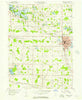 Kendallville Indiana Historical topographic map, 1:24000 scale, 7.5 X 7.5 Minute, Year 1955