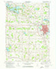 Kendallville Indiana Historical topographic map, 1:24000 scale, 7.5 X 7.5 Minute, Year 1973