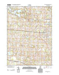 Kendallville Indiana Historical topographic map, 1:24000 scale, 7.5 X 7.5 Minute, Year 2013