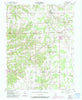 Kent Indiana Historical topographic map, 1:24000 scale, 7.5 X 7.5 Minute, Year 1956