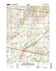Kingsford Heights Indiana Current topographic map, 1:24000 scale, 7.5 X 7.5 Minute, Year 2016