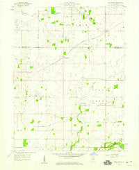 Kirkpatrick Indiana Historical topographic map, 1:24000 scale, 7.5 X 7.5 Minute, Year 1958