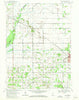 Knox West Indiana Historical topographic map, 1:24000 scale, 7.5 X 7.5 Minute, Year 1969