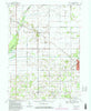 Knox West Indiana Historical topographic map, 1:24000 scale, 7.5 X 7.5 Minute, Year 1969