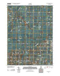 Knox West Indiana Historical topographic map, 1:24000 scale, 7.5 X 7.5 Minute, Year 2010